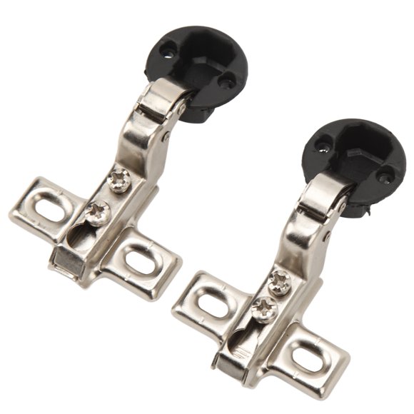 Cabinet Hinges Cabinet Door with Hinge Screws Cold Rolled Steel Cabinet Hinge, Furniture Hinges for Cabinet Door, Wooden Door, Slat Doors