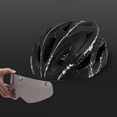 thumbnail image 3 of Cheers.US Unisex Men Women Adult Ultralight Adjustable Bicycle Cycling Bike Helmet with Removable Goggles for Outdoor Sports Mountain & Road Bicycle, 3 of 7