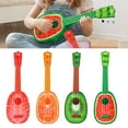 thumbnail image 2 of Fruit Theme Ukulele Toy with 4 Strings Design Enhancing Fine Motor Skill Preschool Music Instrument Learning Toy, 2 of 9