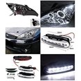thumbnail image 2 of Focus Halo Projector Headlights Chrome+Front LED Fog Lamps, 2 of 2