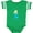 Football Green and White, variant on Inktastic World's Best Big Sister Girls Baby Bodysuit