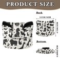thumbnail image 2 of Haosy Animal Silhouettes Golf Mallet Putter Cover Strong Magnetic Leather Golf Club Headcover Closure, 2 of 7