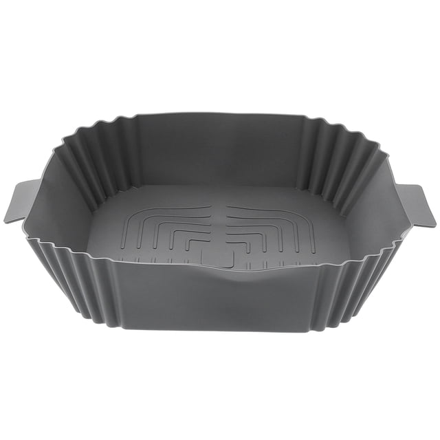 KAKOWELY Doublure pour Friteuse à air Chaud Résistant à la Chaleur en Silicone Réutilisable Tapis de Cuisson pour Friteuse à air 9.45"X7.68"X1.97 Pouces