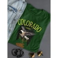 thumbnail image 3 of Colorado Aspen Eagle T-Shirt Women -Smartprints Designs, Female XX-Large, 3 of 4