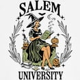 thumbnail image 3 of CafePress - Salem University Witch Pin Up Vintage Halloween Kids Baseball T Shirt - Kids Cotton Baseball Jersey, 3/4 Sleeve Shirt, 3 of 4