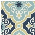 thumbnail image 4 of SAFAVIEH Four Seasons Cuthbert Geometric Area Rug, Navy/Light Blue, 3'6" x 5'6", 4 of 6