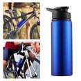 thumbnail image 3 of Hervidor de botella de agua grande hecho de material de acero inoxidable para ejercicio libre Gimnasio Azul kusrkot Botella deportiva, 3 of 8