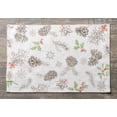 thumbnail image 3 of Maison d' Hermine Christmas Dew 100% Cotton Set of 4 Placemats for Dining Table Kitchen Wedding Everyday Use Dinner Parties (13 Inch by 19 Inch), 3 of 3
