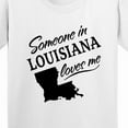 thumbnail image 4 of Inktastic Someone in Louisiana Loves Me Youth T-Shirt, 4 of 5