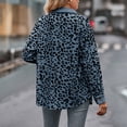 thumbnail image 4 of CEHVOM Veste à Manches Longues à Boutons Imprimé Léopard pour Femmes, Liquidation, 4 of 7