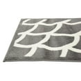 thumbnail image 5 of Unique Loom Metro Collection Area Rug - Pulse (2' x 13' Runner Gray/Ivory), 5 of 8