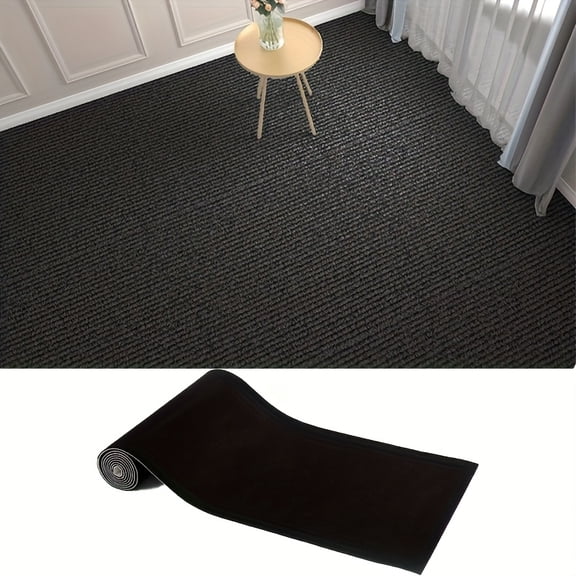 Self-adhesive Carpet Living Room Kitchen Rugs for Bedroom Water Uptake Home Decor Solid Color Bathroom Staircase Rug Decoration