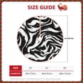 thumbnail image 2 of Sikiie Leopard And Zebra 2 Christmas Tree Skirt, Christmas Tree Decorations, Christmas Decor, Tree Mat Decoration(30-48IN)-30", 2 of 6