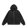 thumbnail image 5 of Godom Womens Cute Travel Hoodie with Backpack Full Zip Up Sweatshirt with Pockets Loose Casual Pullover Hoodies, 5 of 7