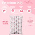 thumbnail image 3 of Poly Mailer Pretty Package, 10 x 13 cm, paquete de 100 unidades, cascanueces rosa, 3 of 5