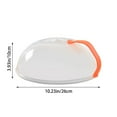 thumbnail image 3 of Tuplbcv Microwave Food Cover Plate Vented Splatter Protector Lid Kitchen Clear Clearance Sale, 3 of 6