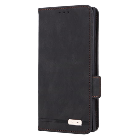 MZCHENYI phone case for Xiaomi Poco M3 Pro 5G RFID blocking PU leather magnetic buckle flip bracket card slot shock-absorbing ultra-thin protective cover