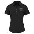 thumbnail image 2 of Women's Cutter & Buck  Black D.C. United Forge Eco Stretch Recycled Polo, 2 of 3