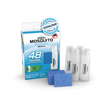 Thermacell Mosquito Repellent Refills with 48-Hour Mosquito Protection, 4 Pack