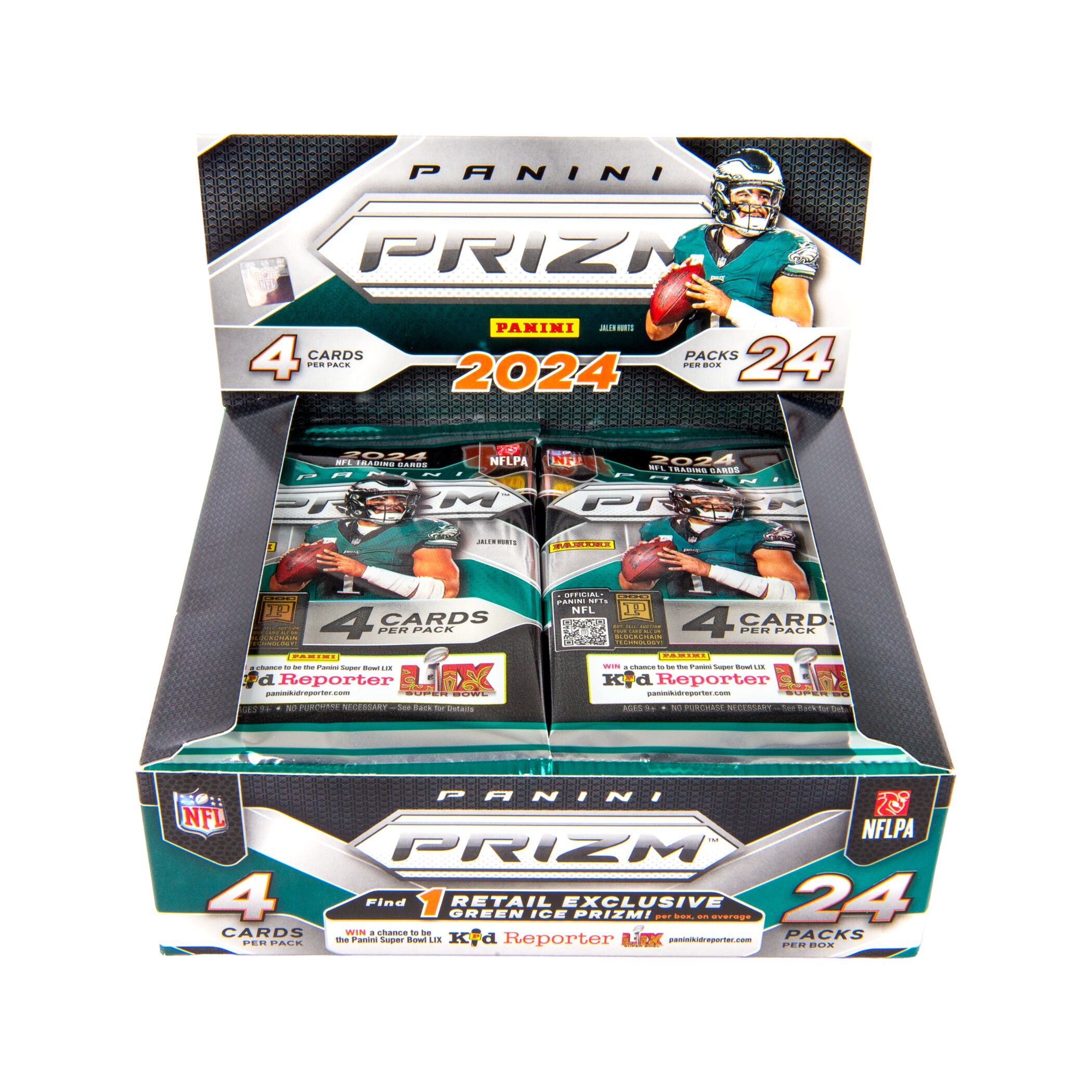 2024 Panini Prizm NFL Football Trading Cards 24-Count Retail Box