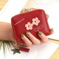 thumbnail image 3 of Kcolen Stylish Floral Tassel Zipper Wallet Multifunctional Card Holder Purse for Women Daily Use, 3 of 4