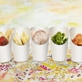 thumbnail image 7 of Dalrosia 50PCS Disposable French Fries Cup Paper French Fries Cup Holder for Frozen Dessert Supplies Baking Cakes Popcorn Ice Cream Snacks Kraft Paper Cups Holder, 7 of 7