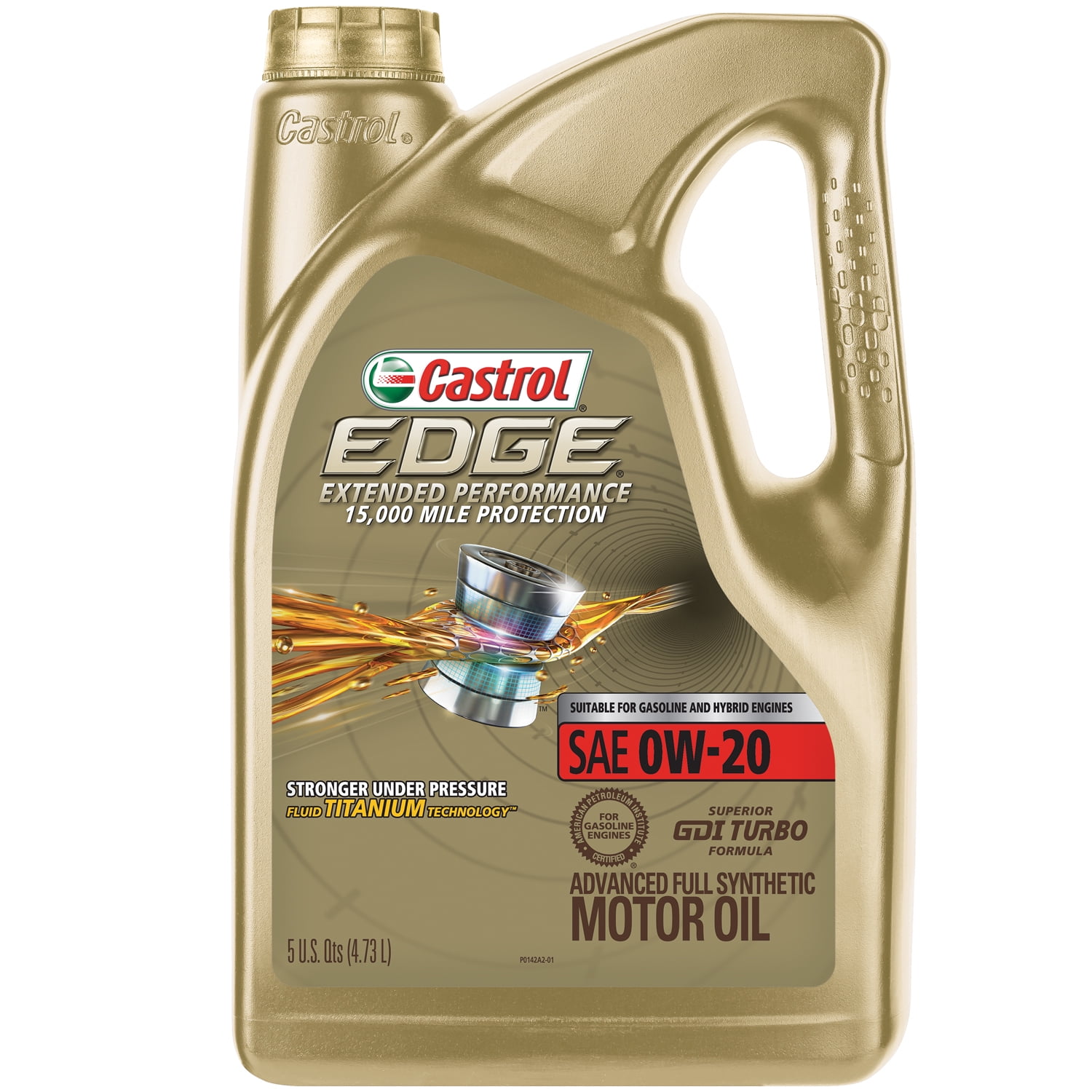 Castrol EDGE Extended Performance 0W20 Advanced Full Synthetic Motor