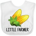 thumbnail image 3 of Inktastic Little Farmer with Corn Boys or Girls Baby Bib, 3 of 4