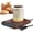 Wood, variant on Sourdough Starter Warmer with Temperature Display,Sourdough Warming Mats 100℉ Electric Heating 12 Hours Timing Function Sourdough Heating Mat Bread for Baking Supplies Kitchen Bakers (Black)