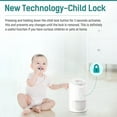 thumbnail image 5 of Slevoo Air Purifiers with HEPA Filter for Home Remove 99.97% of Dust, Smoke, Pets, 450 Sqft, White, 5 of 7