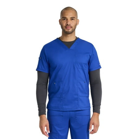 Genuine Dickies Men's Stretch V-Neck Scrub Top