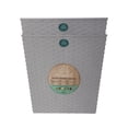 thumbnail image 2 of Kit 2 Cestos Papeleros de Plástico Biodegradable y Fibra de Agave con Textura Rattan Cuadrado 26x16cm. (Moon), 2 of 4