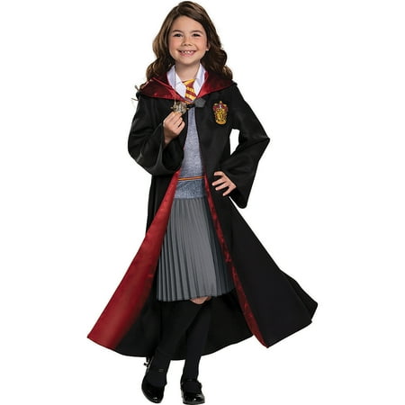 Disguise Girls' Deluxe Harry Potter Hermione Costume - Size 7-8