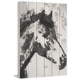 thumbnail image 2 of Marmont Hill "Star Bright Horse" by Irena Orlov Painting Art Print on White Wood, 2 of 5