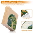 thumbnail image 5 of Yayeee Napkin Holder for Table Kitchen Paper Tissue Organization, Art Garden Scene, 5 of 8