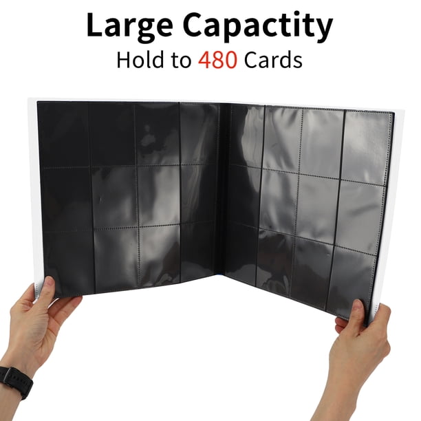 480 card binder Premium TCG For Side Loading Pockets Protect your trading card collection with this premium binder from Gemloader Vault X 12 Pocket Zip