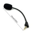 thumbnail image 2 of Replacement Game Mic 3.5mm Microphone Boom with LED Indicator only for Cloud Wireless Gaming Headset, 2 of 7