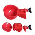 thumbnail image 2 of Alimentador automático de pollos, suministros de riego para ganado (rojo), 6 uds., 2 of 4