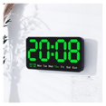 Wall clock Voice Controlled Large Digital Wall Clock With Temperature