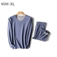 thumbnail image 2 of Men's Thermal Underwear Set, Soft Fleece Lined Long Johns, Winter Warm Base Layer Top & Bottom, 2 of 6