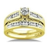 3/4 Ctw Rnd Ctr Bridal Set 14kt Yg