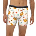 thumbnail image 2 of Men'S Boxer Briefs, Cute Squirrel Cartoon Mushroom Soft And Breathable Mens Underwear Boxer Briefs With Widen Waist, 2 of 2