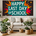 thumbnail image 6 of Colorful Explosion Design Happy Last Day of School Banner Party Decorations Backdrop Photography Props Classroom Celebrations School Events Photo Booth Backgrounds, 6 of 7