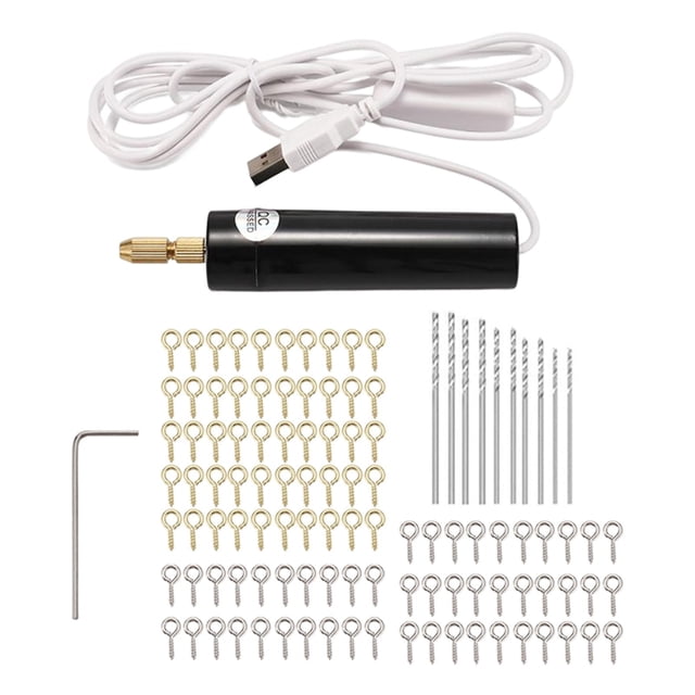 Juego de Taladro de mano eléctrico USB Zulema Estilo C