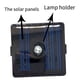 thumbnail image 5 of Matsuzay Luz de camino alimentada por energía Solar para exteriores, 1,2 V, Rectangular, recargable, alimentado por batería, lámpara decorativa para el Iluminación y accesorios Matsuzay HA067280-00B, 5 of 6