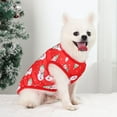 thumbnail image 4 of Reheyre Christmas Series Pet Apparel - Cosplay Vest Outfit with Pattern - Skin-friendly for Dogs and Cats - Holiday, 4 of 8