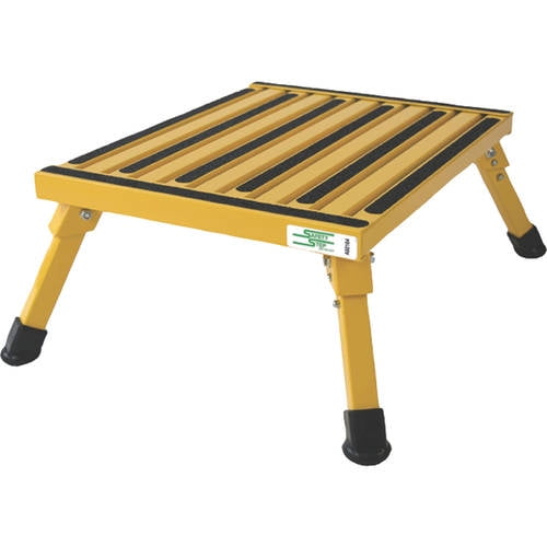 Safety Step F08C Folding Step, Large 15" x 19" Platform, 8" High