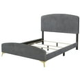 thumbnail image 5 of Waylon Upholstered Panel Bed Black Queen, 5 of 5