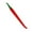 Red-RD Home Decor, variant on JJV 1 Pc Chili Shaped Pen Creative Vegetable Black Ink Pen with 0.5mm Tip for Writing Drawing Office Supplies Cute Chili Neutral Pens 6.6 Inch 5mL Funny Gifts​​ Green