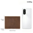 thumbnail image 4 of YYDD.Men's Multifunctional Genuine Leather Card Holder Portable Men's Wallet | Ultra-thin & Large-capacity Genuine Leather Wallet & Card Pouch Elegant Gift for Festivals, 4 of 7